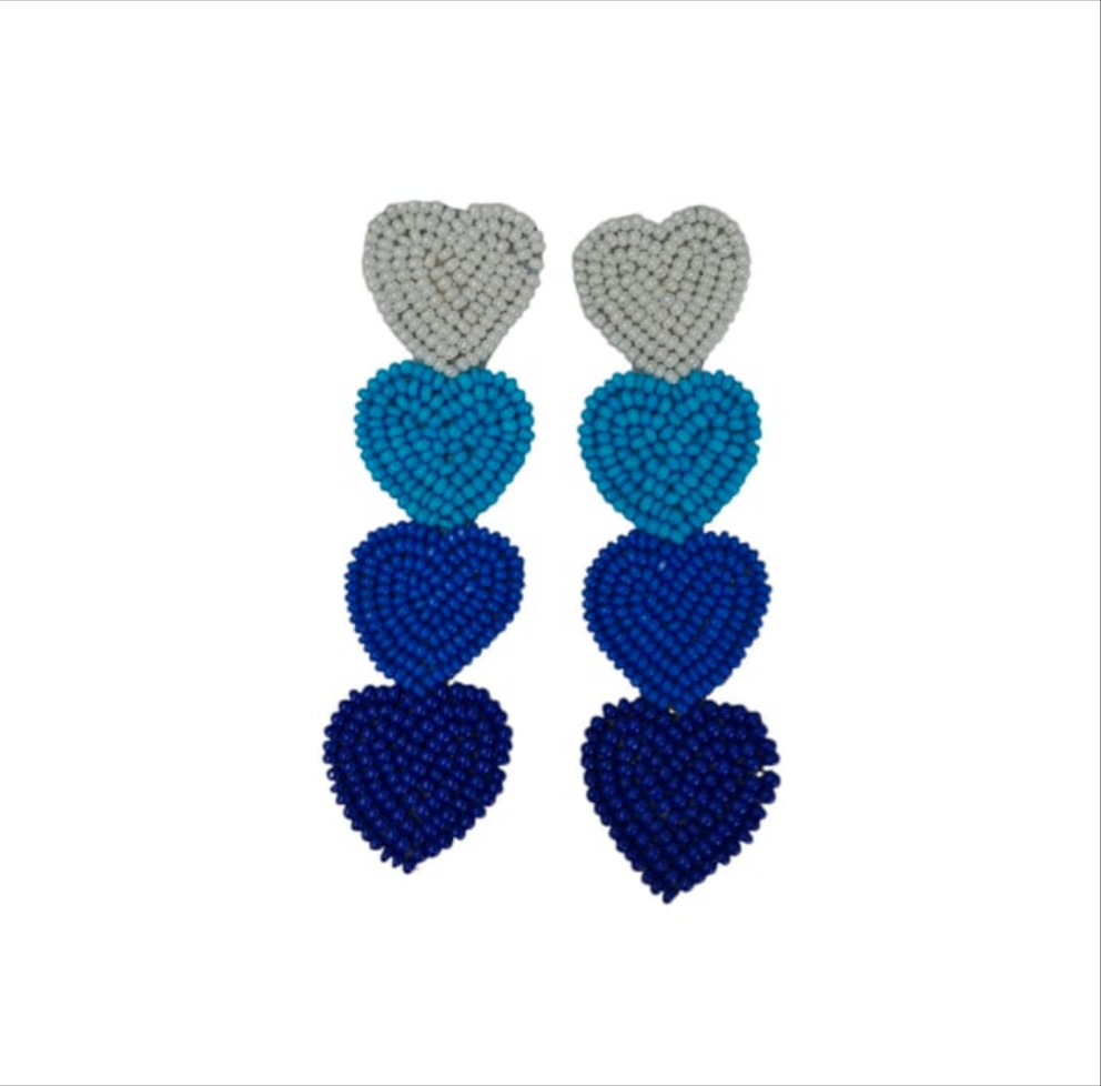 Handmade Pink Blossom Earrings