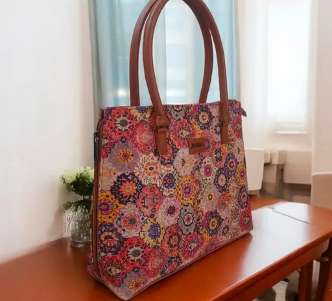 Ethnic printed Handbag