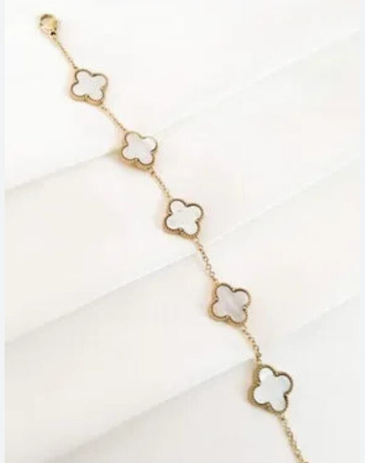 White clover bracelet