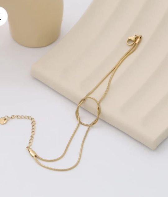 Minimal Chain Bracelet