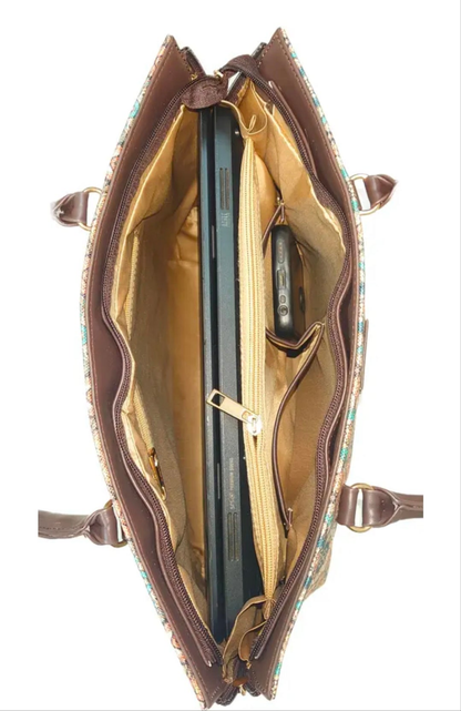 Ethnic printed Handbag