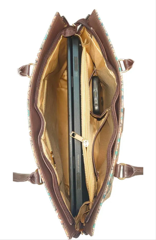 Ethnic printed Handbag