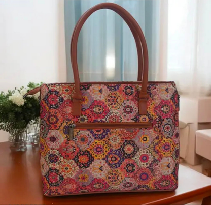 Ethnic printed Handbag