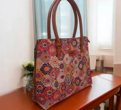 Ethnic printed Handbag