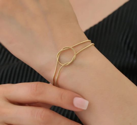 Minimal Chain Bracelet