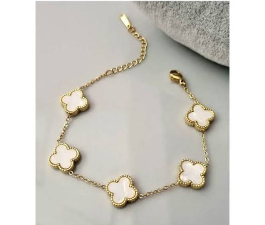 White clover bracelet